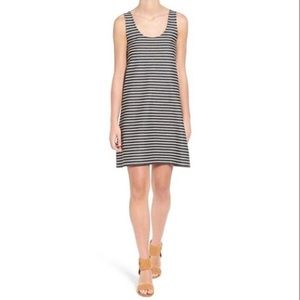 Madewell Tank Dress in stripe, Size S
